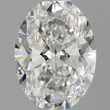 0.97ct Oval Lab Grown Diamond (Colour F, Clarity VS2, IGI Certified)