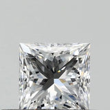 0.30ct Princess Natural Diamond (Colour E, Clarity SI1, GIA Certified)