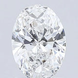1.25ct Oval Lab Grown Diamond (Colour D, Clarity VVS2, IGI Certified)