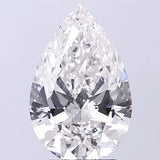 3.09ct Pear Lab Grown Diamond (Colour F, Clarity VVS2, IGI Certified)