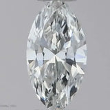 0.23ct Marquise Natural Diamond (Colour G, Clarity SI2, GIA Certified)