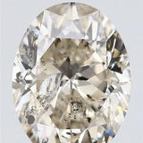 1.00ct Oval Natural Diamond (Colour J, Clarity I1, IGI Certified)