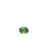 0.50ct Oval Natural Sapphire (Colour Green, Clarity Slightly Included, Cut Faceted)