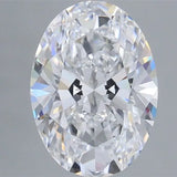 1.01ct Oval Lab Grown Diamond (Colour D, Clarity VVS2, IGI Certified)