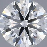 1.06ct Round Lab Grown Diamond (Colour E, Clarity VVS2, Cut EX, IGI Certified)