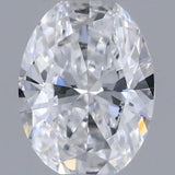 0.25ct Oval Lab Grown Diamond (Colour D, Clarity VVS2, IGI Certified)