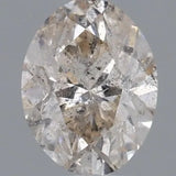 0.30ct Oval Natural Diamond (Colour K, Clarity I1, Cut VG, IGI Certified)