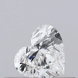 0.20ct Heart Natural Diamond (Colour F, Clarity VVS2, GIA Certified)