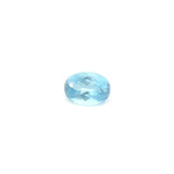 0.71ct Oval Natural Aquamarine (Colour Blue, Clarity Eye Clean, Cut Faceted)