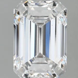 2.00ct Emerald Lab Grown Diamond (Colour D, Clarity VS1, IGI Certified)