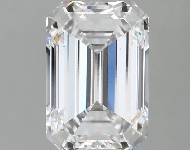 2.00ct Emerald Lab Grown Diamond (Colour D, Clarity VS1, IGI Certified)