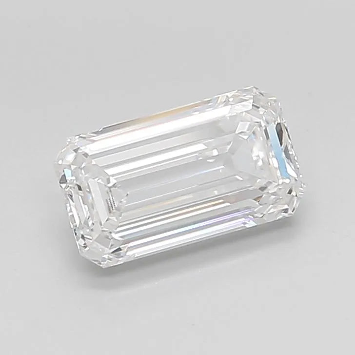 2.00ct Emerald Lab Grown Diamond (Colour D, Clarity VVS1, IGI Certified)