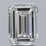 2.00ct Emerald Lab Grown Diamond (Colour G, Clarity VS2, IGI Certified)