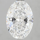 2.00ct Oval Lab Grown Diamond (Colour D, Clarity VS1, IGI Certified)