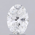 2.00ct Oval Lab Grown Diamond (Colour D, Clarity VS2, IGI Certified)