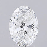 2.00ct Oval Lab Grown Diamond (Colour D, Clarity VS2, IGI Certified)