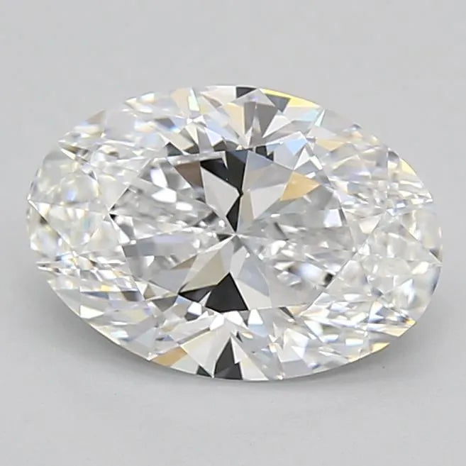 2.00ct Oval Lab Grown Diamond (Colour D, Clarity VVS1, GIA Certified)