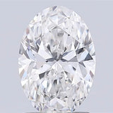 2.00ct Oval Lab Grown Diamond (Colour D, Clarity VVS2, IGI Certified)