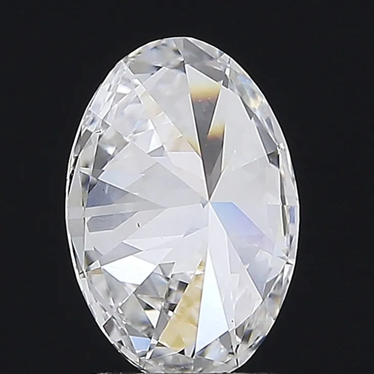 2.00ct Oval Lab Grown Diamond (Colour E, Clarity SI1, IGI Certified)