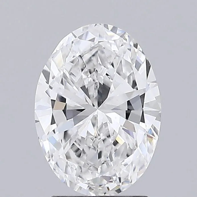 2.00ct Oval Lab Grown Diamond (Colour E, Clarity VS1, IGI Certified)