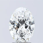 2.00ct Oval Lab Grown Diamond (Colour E, Clarity VVS2, IGI Certified)