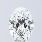 2.00ct Oval Lab Grown Diamond (Colour E, Clarity VVS2, IGI Certified)