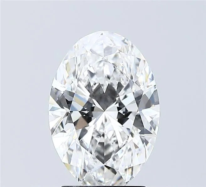 2.00ct Oval Lab Grown Diamond (Colour E, Clarity VVS2, IGI Certified)
