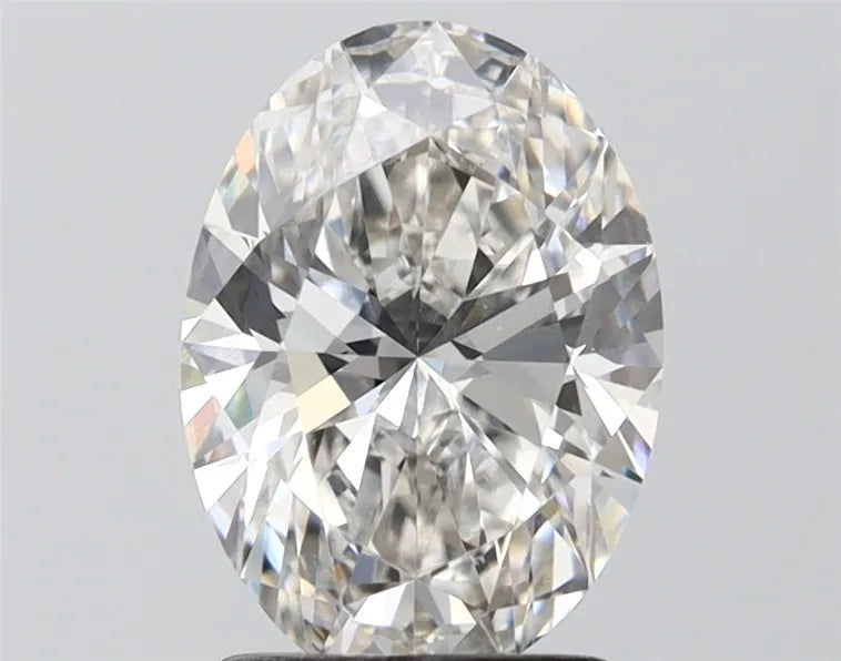 2.00ct Oval Lab Grown Diamond (Colour F, Clarity VVS2, IGI Certified)