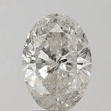 2.00ct Oval Natural Diamond (Colour G, Clarity I2, Cut VG, IGI Certified)