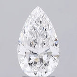 2.00ct Pear Lab Grown Diamond (Colour E, Clarity SI1, IGI Certified)