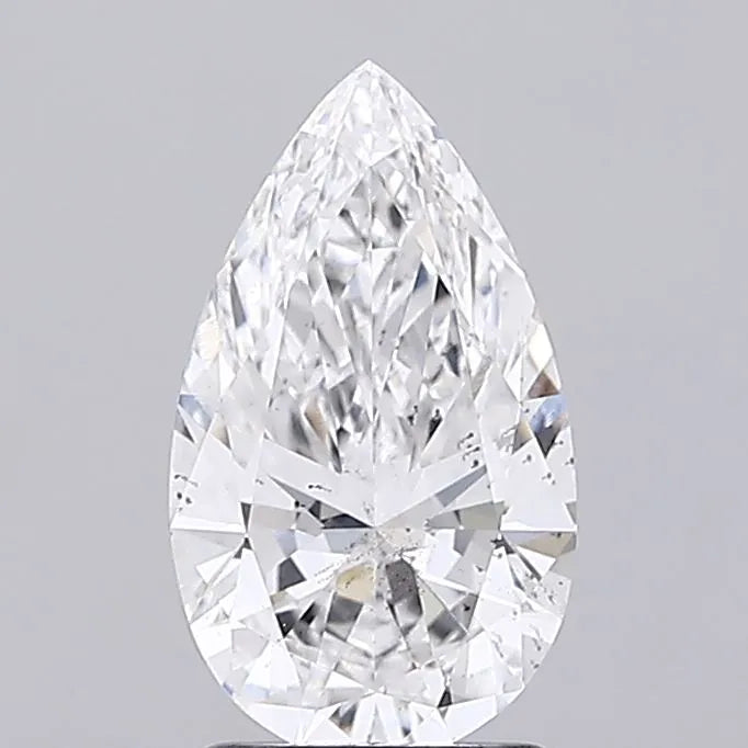 2.00ct Pear Lab Grown Diamond (Colour E, Clarity SI1, IGI Certified)