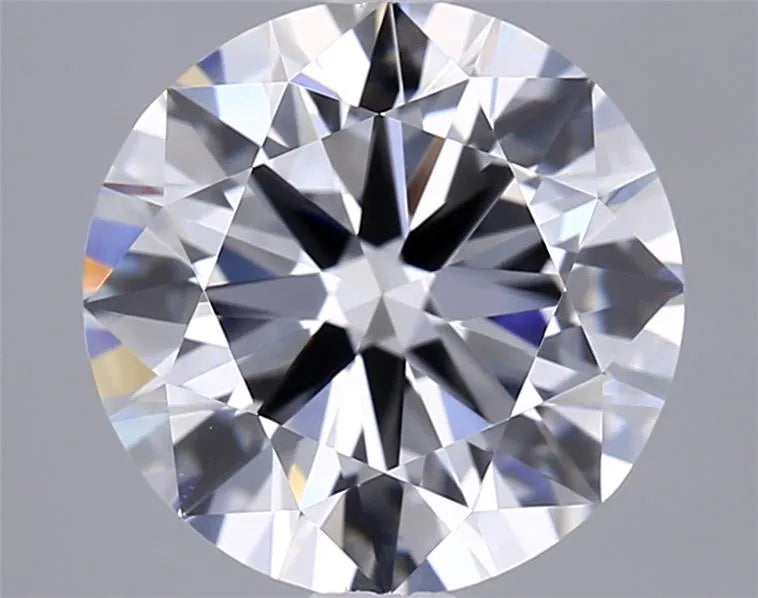 2.00ct Round Lab Grown Diamond (Colour D, Clarity VVS1, Cut ID, IGI Certified)