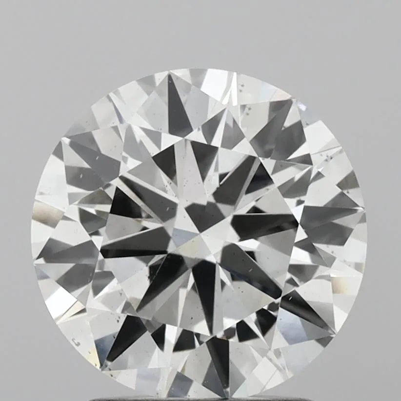 2.00ct Round Lab Grown Diamond (Colour G, Clarity SI2, Cut EX, IGI Certified)