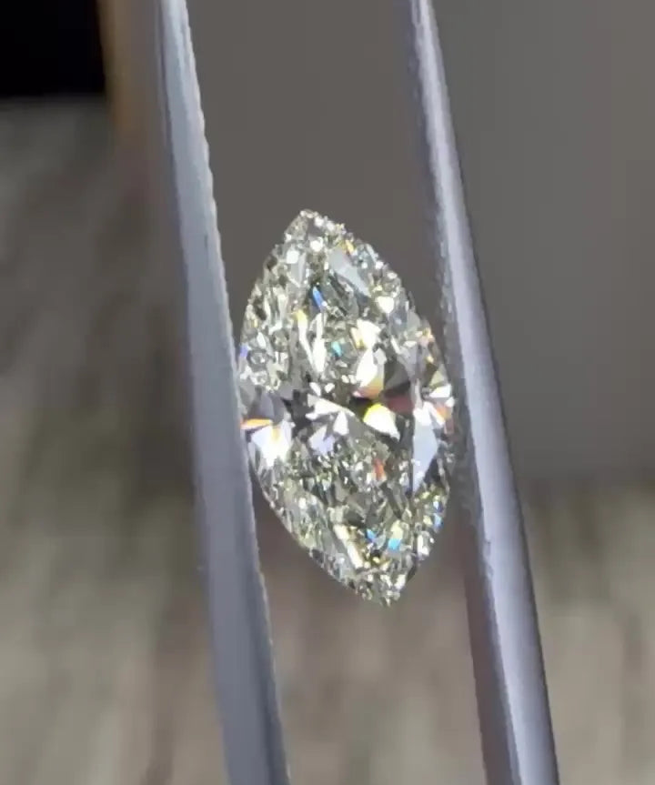 2.01ct Marquise Natural Diamond (Colour J, Clarity VS2, EGL Certified)