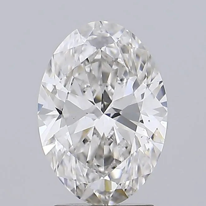 2.01ct Oval Lab Grown Diamond (Colour G, Clarity VS2, IGI Certified)