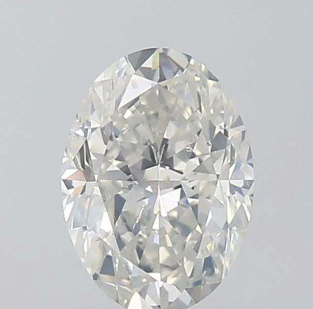 2.01ct Oval Natural Diamond (Colour H, Clarity SI1, HRD Certified)