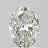 2.01ct Oval Natural Diamond (Colour J, Clarity SI1, GIA Certified)