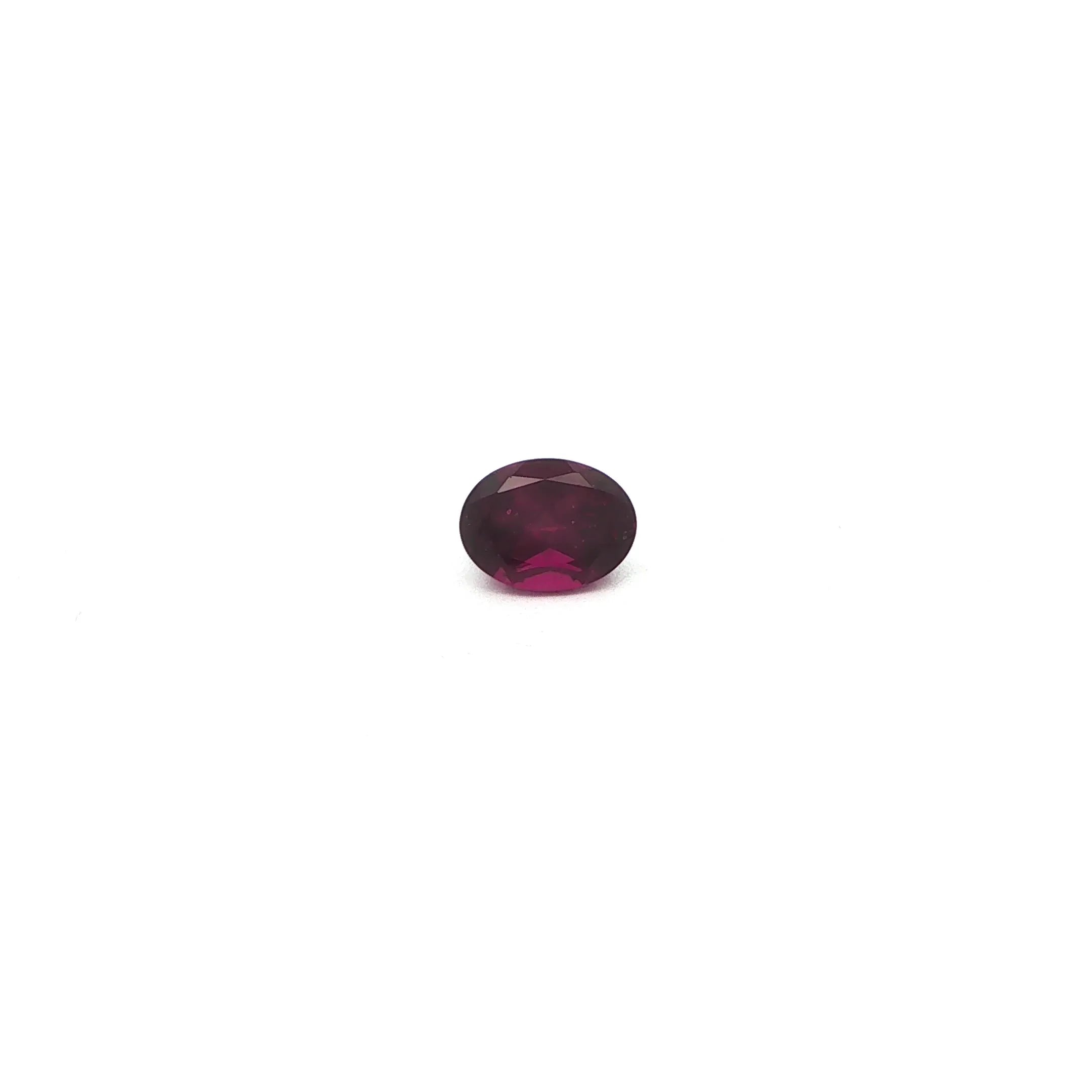 2.01ct Oval Natural Garnet (Colour Purple, Clarity Slightly Included, Cut Faceted)