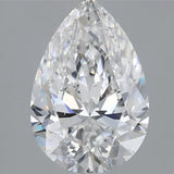 2.01ct Pear Lab Grown Diamond (Colour D, Clarity SI1, IGI Certified)
