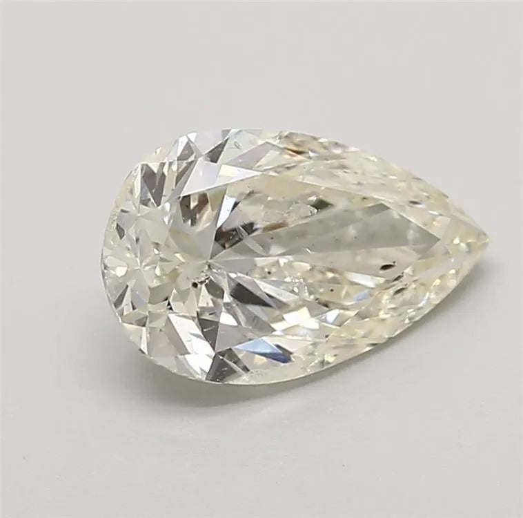 2.01ct Pear Natural Diamond (Colour K, Clarity I1, Cut VG, IGI Certified)