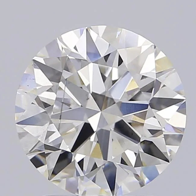 2.01ct Round Lab Grown Diamond (Colour F, Clarity SI1, Cut ID, IGI Certified)