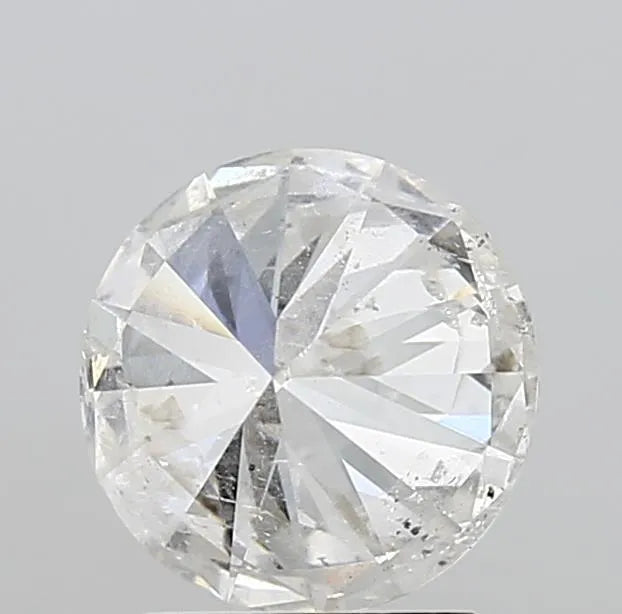 2.01ct Round Natural Diamond (Colour G, Clarity I2, Cut EX, IGI Certified)