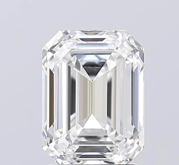 2.02ct Emerald Lab Grown Diamond (Colour D, Clarity IF, IGI Certified)