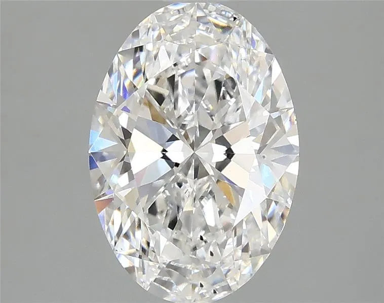 2.02ct Oval Lab Grown Diamond (Colour D, Clarity SI1, IGI Certified)
