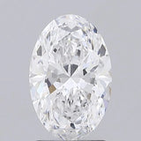 2.03ct Oval Lab Grown Diamond (Colour D, Clarity VVS2, IGI Certified)