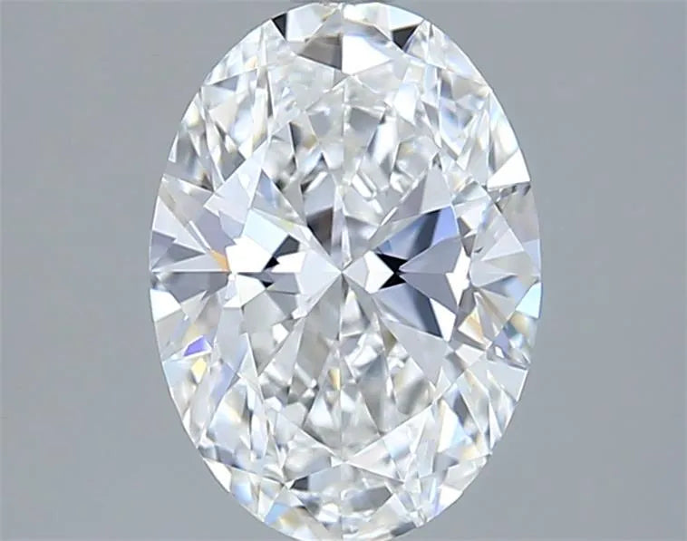 2.03ct Oval Lab Grown Diamond (Colour E, Clarity VVS2, IGI Certified)