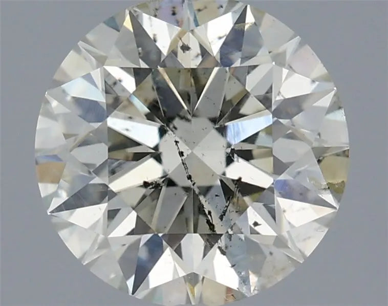 2.03ct Round Natural Diamond (Colour M, Clarity I1, Cut VG, GIA Certified)