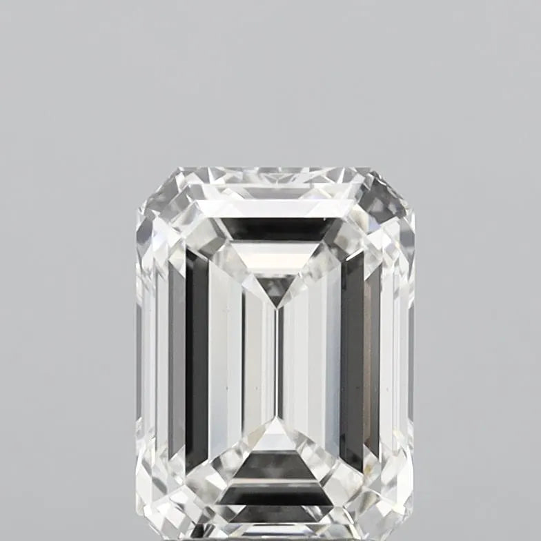 2.04ct Emerald Lab Grown Diamond (Colour G, Clarity VS1, IGI Certified)