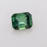 2.04ct Emerald Natural Sapphire (Colour Teal, Clarity Eye Clean, Cut Faceted)