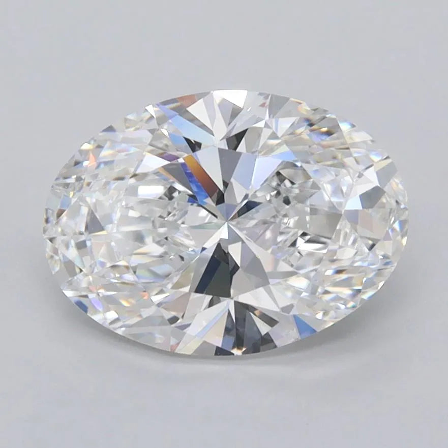 2.04ct Oval Lab Grown Diamond (Colour D, Clarity VVS1, IGI Certified)